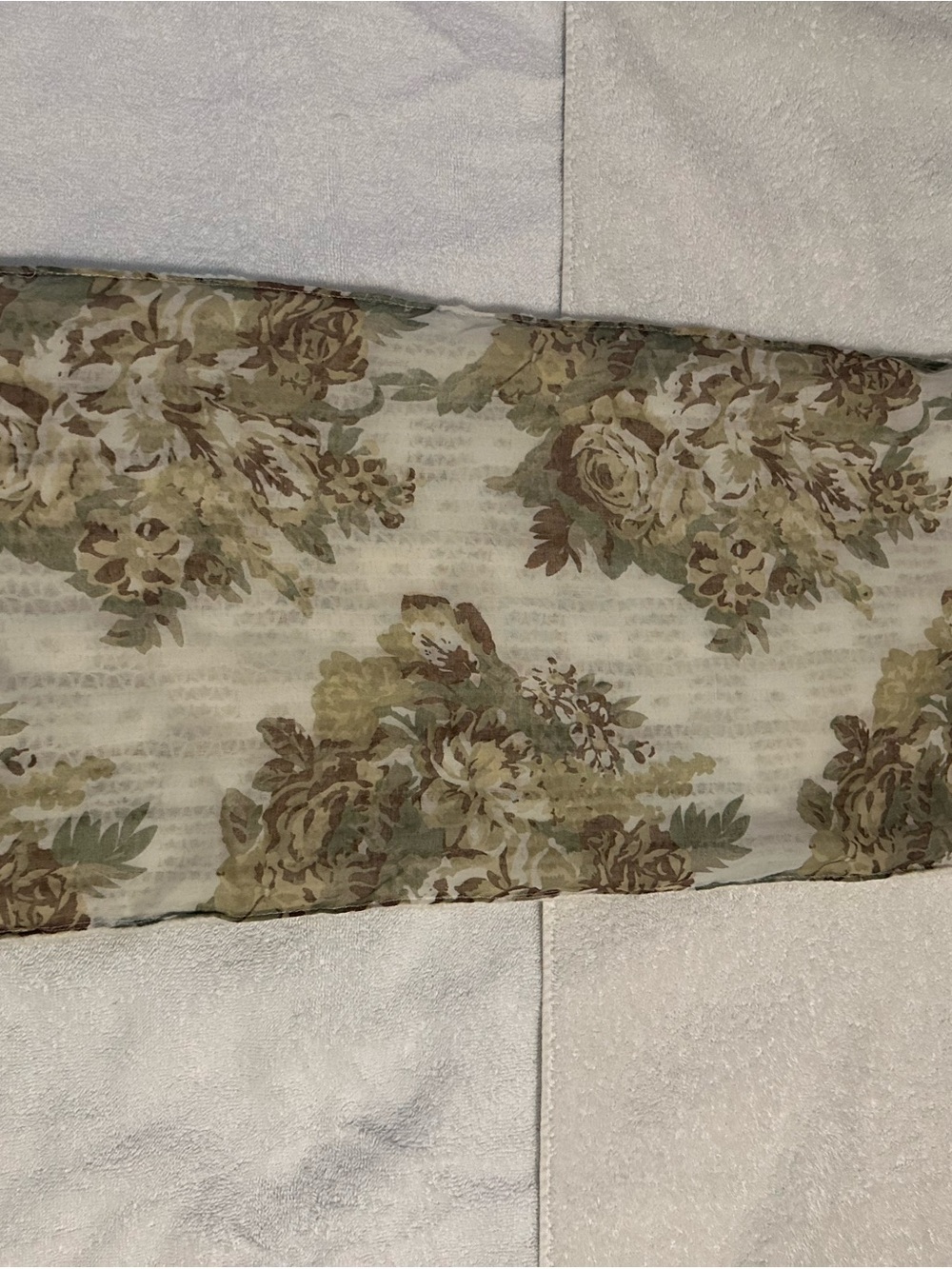 Floral Print Scarf